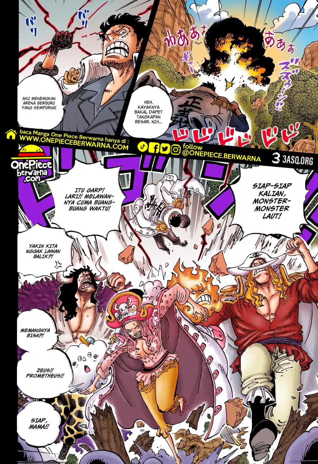 One Piece 1161 indo, One Piece Berwarna Chapter 1161, One Piece 1162 Bahasa indonesia HD